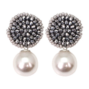 Women's Simulated Pearl Drop Earrings