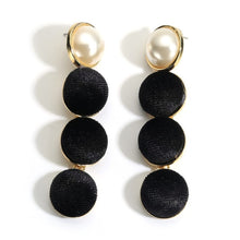 Load image into Gallery viewer, Cool Pom Pom Design Round Drop Earrings - Ailime Designs