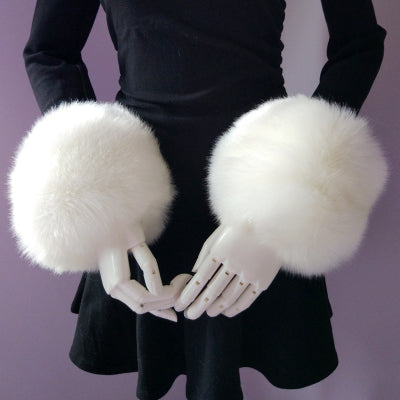 Women's Classic Style Winter Arm Warmer Cuffs