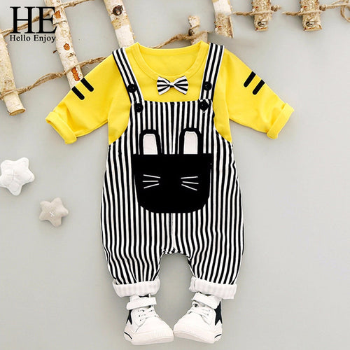 Baby boy Spripe Jumpsuits - Ailime Designs