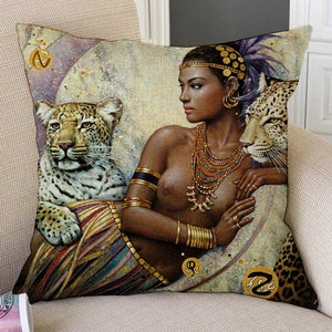 Beautiful Ethnic Women of The World Throw Pillows