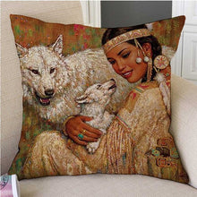Load image into Gallery viewer, Beautiful Ethnic Women of The World Throw Pillows