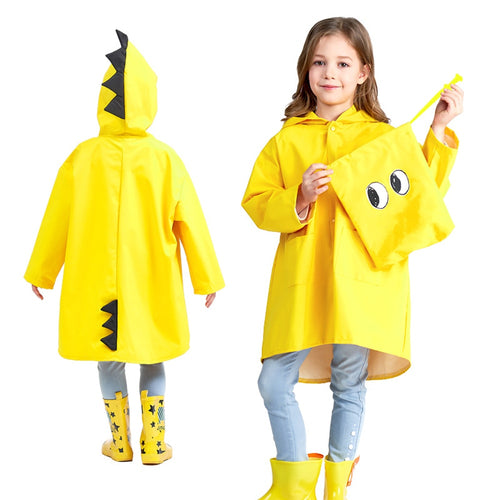 Children's Cool Dinosaur Design Raincoats - Ailime Designs