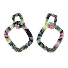 Load image into Gallery viewer, Women&#39;s Geometric Design Drop Earrings - Ailime Designs