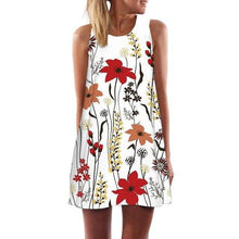 Load image into Gallery viewer, Women’s Screen Print Design Dresses– Street Style Fashions