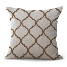 Load image into Gallery viewer, Geometric Printed Throw Pillowcases