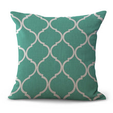 Load image into Gallery viewer, Geometric Printed Throw Pillowcases