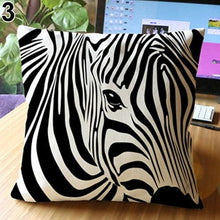 Load image into Gallery viewer, Zebra Print Design Throw Pillows