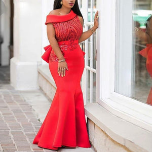 Women’s Red Hot Stylish Fashion Apparel - Mermaid Evening Gowns