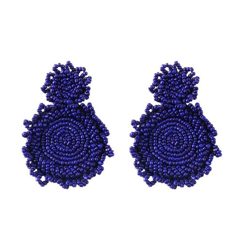 Beaded Women's Drop Earrings - Ailime Designs - Ailime Designs