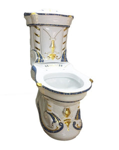 European Design Embossed Pedal Sinks & Elegant Toilets