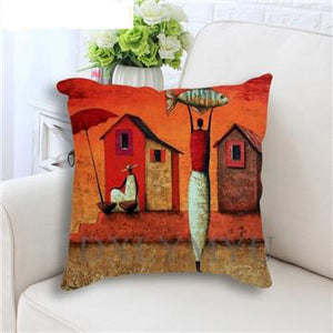 Decorative Ethnic Design Pillowcases