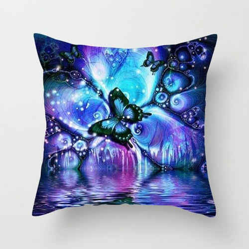 Beautiful Screen Print Design Decorative Pillows - Home Goods Accessories