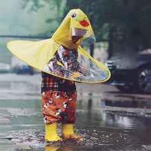 Load image into Gallery viewer, Children&#39;s Saucer Duck Design Rain Gear Protection - Ailime Designs