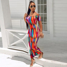 Load image into Gallery viewer, Women&#39;s Cap Sleeve Bodycon Maxi Dress