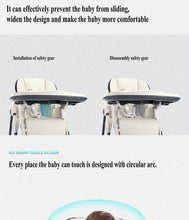 Load image into Gallery viewer, Children’s Multi-function White Highchairs - Ailime Designs
