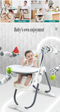Load image into Gallery viewer, Children’s Multi-function White Highchairs - Ailime Designs
