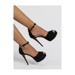 Women's Strap Ankle Tall Stiletto High Heels - Ailime Designs