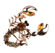 Load image into Gallery viewer, Scorpion King Crystal Rhinestone Pin Brooches - Ailime Designs