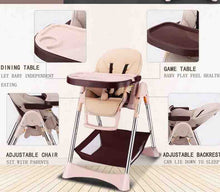 Load image into Gallery viewer, Children&#39;s Multi-function Coffee Adjustable Highchairs - Aiilime Designs