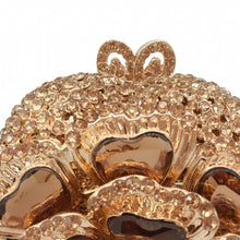 Load image into Gallery viewer, Glass Inlay Rose Bud Crystal Design Evening bags - Ailime Designs