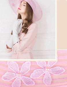Pinky Brim Sensational Women's Hot New Flower Design Hats