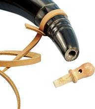 Load image into Gallery viewer, Best Hand Carved  Black Horn  Gun Powder Pouch  - Ailime Designs
