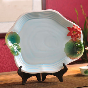 Elegant 9 Pc Porcelain Coffee & Tea Set -Fine Quality Ceramics