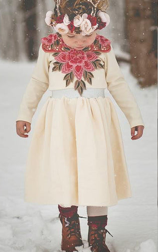 Children’s Elegant Embroidered Formal Dresses - Ailime Designs - Ailime Designs