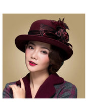 Load image into Gallery viewer, Brown Sharp Classic Style Brim Hats - Ailime Designs