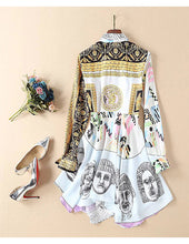 Load image into Gallery viewer, Women&#39;s Asymmetrical Bohemian Style Dress - Ailime Designs