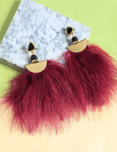 Load image into Gallery viewer, Feather Drop Earrings For Women - Ailime Designs - Ailime Designs