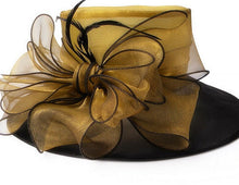 Load image into Gallery viewer, Luxury Design Women&#39;s Organza Flower &amp; Feathers Hats - Ailime Designs