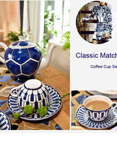 Load image into Gallery viewer, Beautiful Luxury Handmade Bone China Teapot &amp; Cup Sets - Ailime Designs