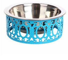 Load image into Gallery viewer, Pet Accessories – Animal Drinking Lattice Cut Bowls - Ailime Designs
