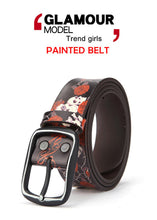 Load image into Gallery viewer, Women&#39;s Skull Print Design Belts