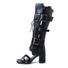 Load image into Gallery viewer, Women&#39;s Chic Paris Design Knee-high Shoe Boots – Fine Quality Accessories