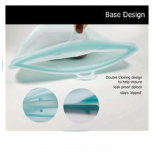 Load image into Gallery viewer, Silicone Reusable Storage Bags - Refrigerator Accessories